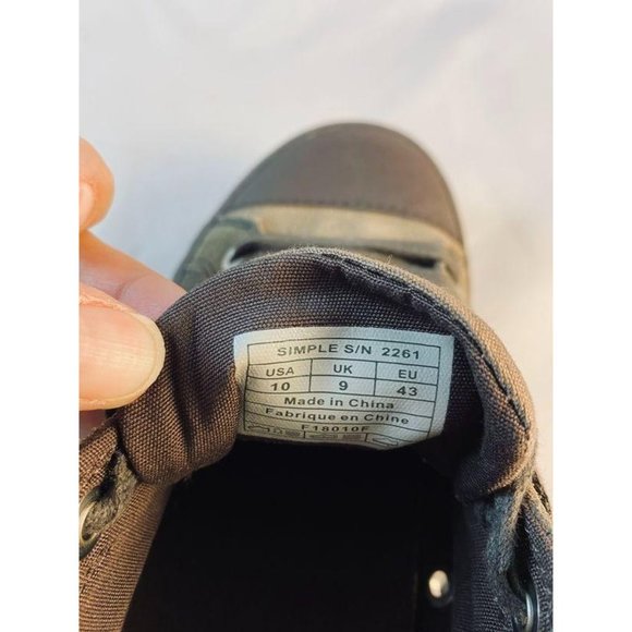 Womans Retro SIMPLE Canvas Tie Up Sneakers  Smoke free - Picture 3 of 5